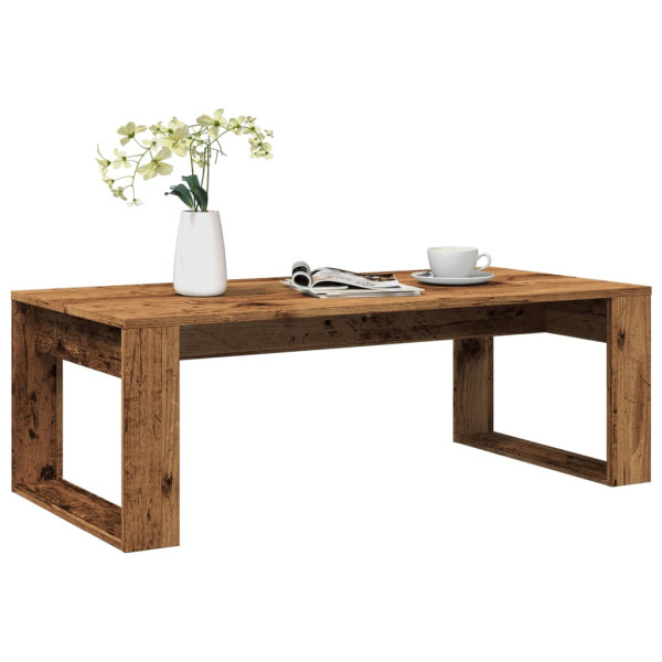 Stolik Kawowy Ława Stół Brązowy 102x50x35 Do Salonu Do Pokoju 735098