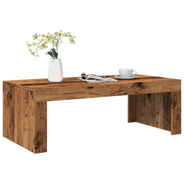 Stolik Kawowy Ława Stół Brązowy 102x50x35 Do Salonu Do Pokoju 736015