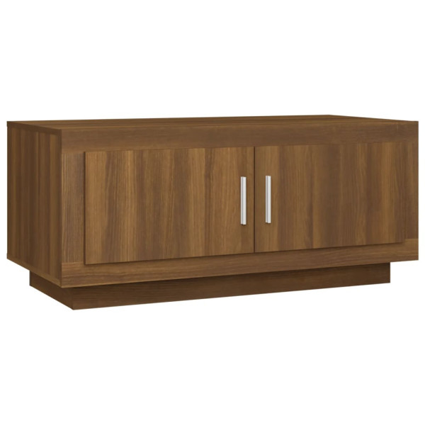 Stolik Kawowy Ława Stół Brązowy 102x50x45 Do Salonu Do Pokoju 735229