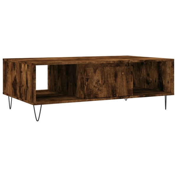 Stolik Kawowy Ława Stół Brązowy 104x60x35 Do Salonu Do Pokoju 735070