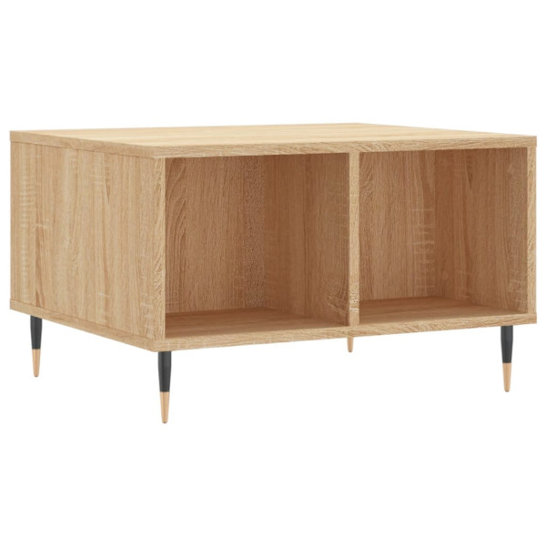 Stolik Kawowy Ława Stół Brązowy 60x50x36.5 Przegrody Do Salonu Do Pokoju 730009