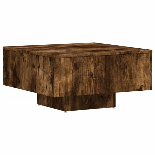 Stolik Kawowy Ława Stół Brązowy 60x60x31.5 Do Salonu Do Pokoju 731675