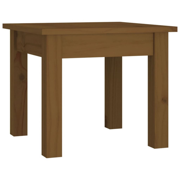 Stolik Kawowy Ława Stół Brązowy Drewniany 35x35x30 Do Salonu Do Pokoju 727231