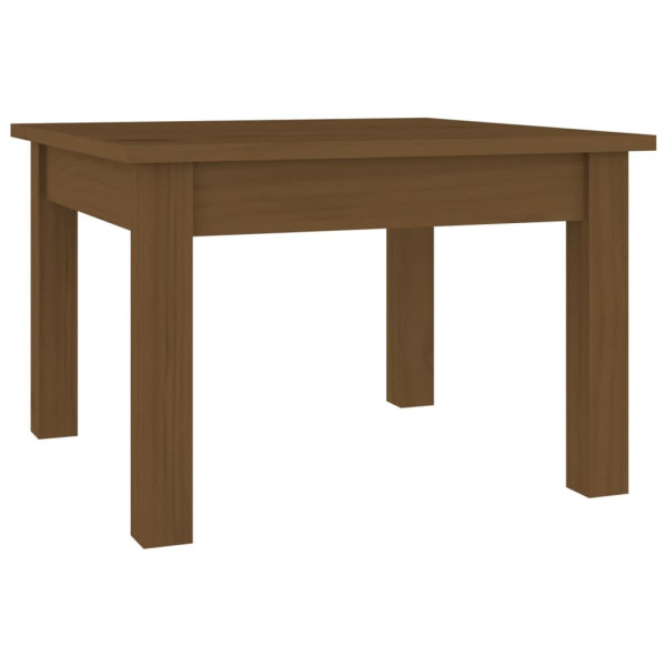 Stolik Kawowy Ława Stół Brązowy Drewniany 45x45x30 Do Salonu Do Pokoju 727365