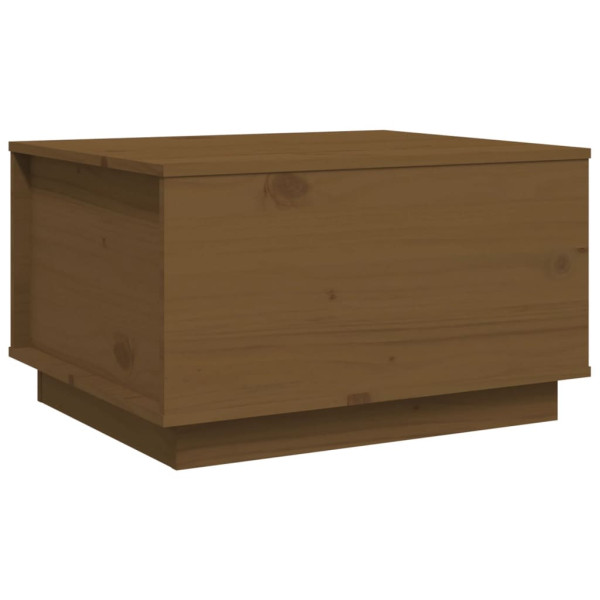 Stolik Kawowy Ława Stół Brązowy Drewniany 60x50x35 Podnoszony Blat 736403
