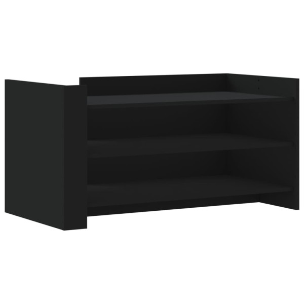 Stolik Kawowy Ława Stół Czarny 100x50x50 Do Salonu Do Pokoju 735075