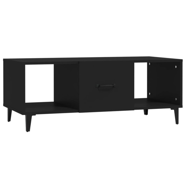 Stolik Kawowy Ława Stół Czarny 102x50x40 Komory Do Salonu Do Pokoju 735561