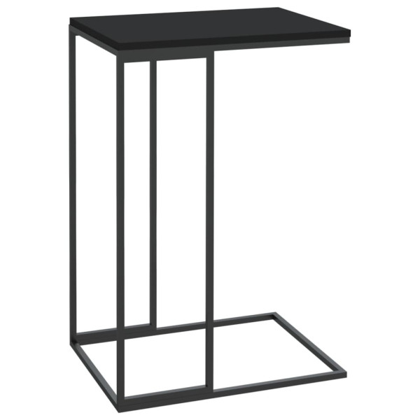 Stolik Kawowy Ława Stół Czarny 40x30x59 Do Salonu Do Pokoju 736383