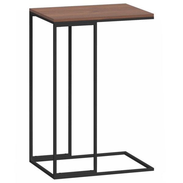 Stolik Kawowy Ława Stół Czarny 40x30x59 Do Salonu Do Pokoju 736195
