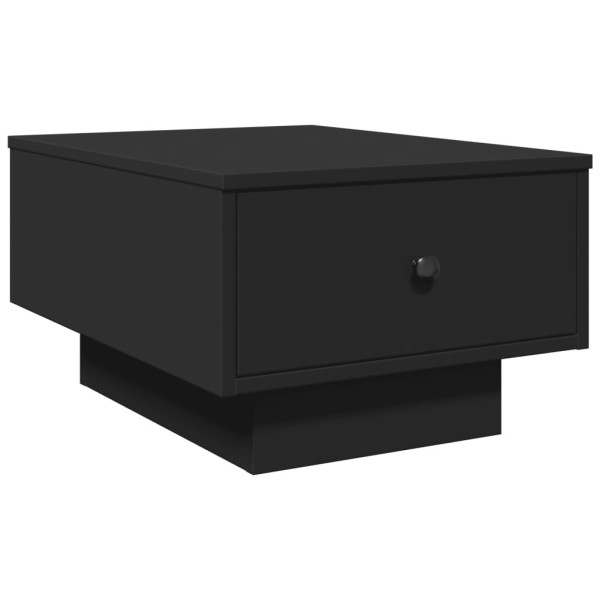 Stolik Kawowy Ława Stół Czarny 60x45x31 Do Salonu Do Pokoju 737860