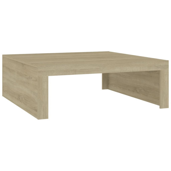 Stolik Kawowy Ława Stół Dąb Sonoma 100x100x35 Do Salonu Do Pokoju 735226
