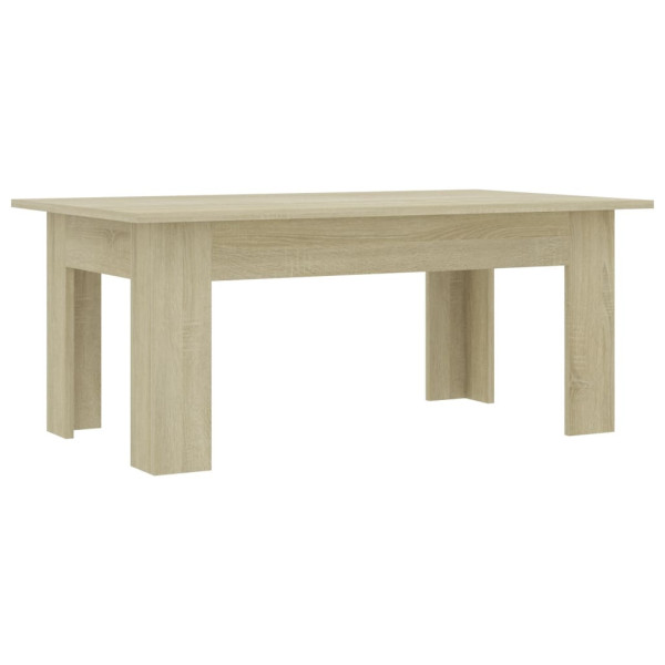 Stolik Kawowy Ława Stół Dąb Sonoma 100x60x42 Do Salonu Do Pokoju 730481