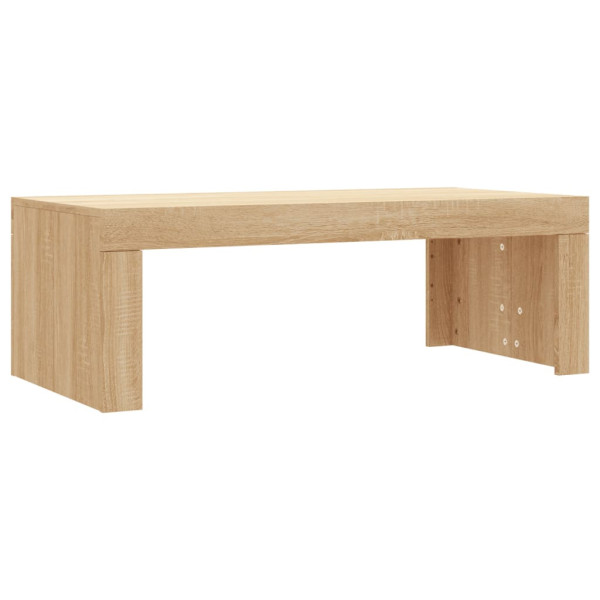 Stolik Kawowy Ława Stół Dąb Sonoma 102x50x36 Do Salonu Do Pokoju 736095