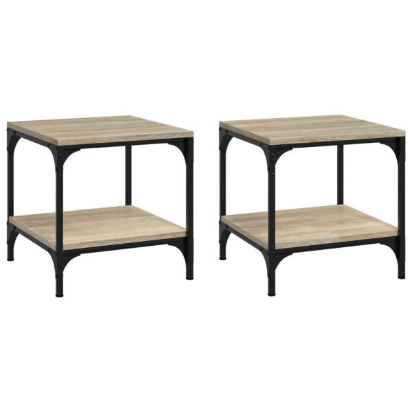 Stolik Kawowy Ława Stół Dąb Sonoma 40x40x40 Do Salonu Do Pokoju 735785