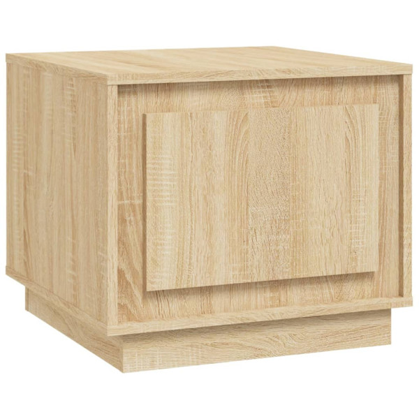 Stolik Kawowy Ława Stół Dąb Sonoma 51x50x44 Drzwiczki Do Salonu Do Pokoju 729885