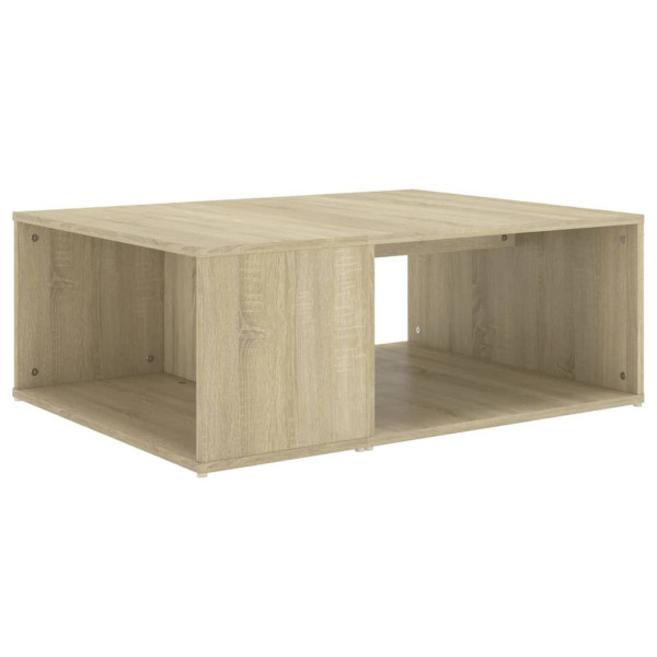 Stolik Kawowy Ława Stół Dąb Sonoma 90x67x33 Półka Do Salonu Do Pokoju 735931