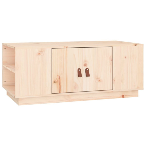 Stolik Kawowy Ława Stół Drewniany 100x50x41 Schowek Do Salonu Do Pokoju 735296