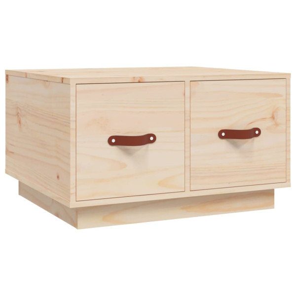 Stolik Kawowy Ława Stół Drewniany 60x53x35 Szuflady Do Salonu Do Pokoju 730478