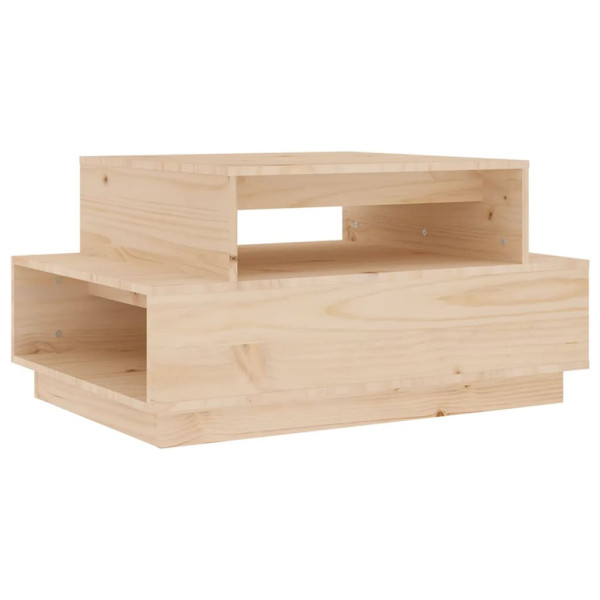 Stolik Kawowy Ława Stół Drewniany 80x55x40.5 Do Salonu Do Pokoju 736501