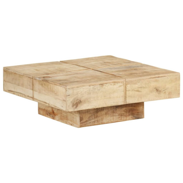 Stolik Kawowy Ława Stół Drewniany 80x80x28 Do Salonu Do Pokoju 737987