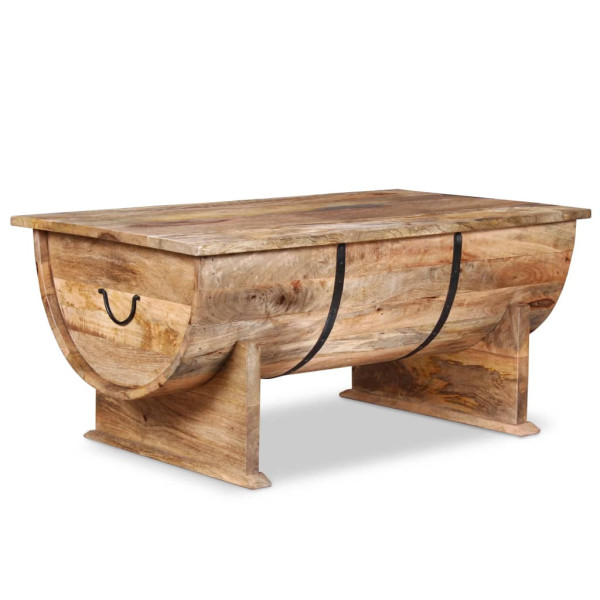Stolik Kawowy Ława Stół Drewniany 88x50x40 Schowek Do Salonu Do Pokoju 736976