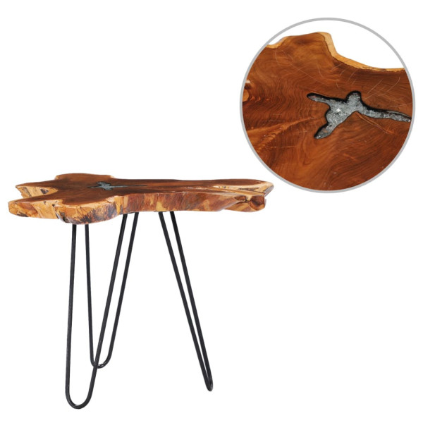 Stolik Kawowy Ława Stół Różnokolorowy Drewniany (60-70)x45 Do Salonu 737091