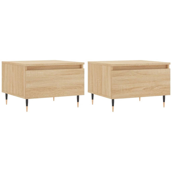 Stolik Kawowy Ława Stół Sonoma 50x46x35 Szuflada Do Salonu Do Pokoju 736342