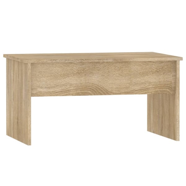 Stolik Kawowy Ława Stół Sonoma 80x50.5x41.5 Podnoszony Blat Do Salonu 732009