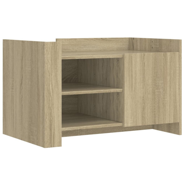 Stolik Kawowy Ława Stół Sonoma 80x50x50 Drzwiczki Do Salonu Do Pokoju 729968