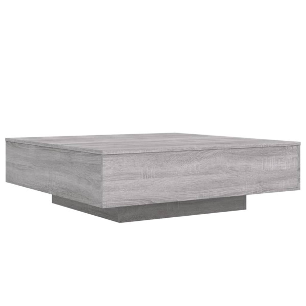 Stolik Kawowy Ława Stół Szary 100x100x31 Do Salonu Do Pokoju 730528