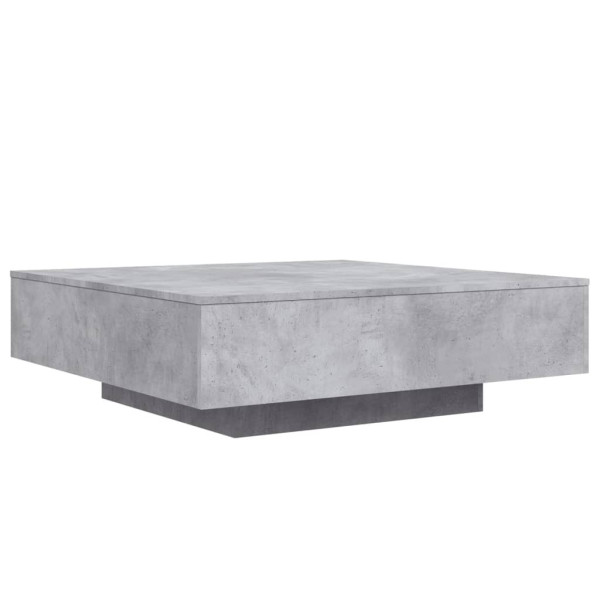 Stolik Kawowy Ława Stół Szary 100x100x31 Do Salonu Do Pokoju 730425