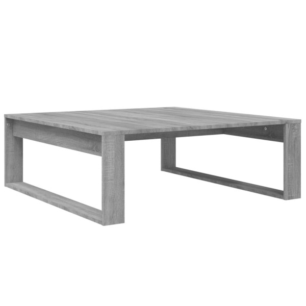 Stolik Kawowy Ława Stół Szary 100x100x35 Do Salonu Do Pokoju 736088