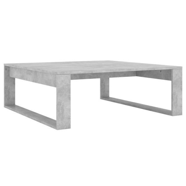 Stolik Kawowy Ława Stół Szary 100x100x35 Do Salonu Do Pokoju 735643