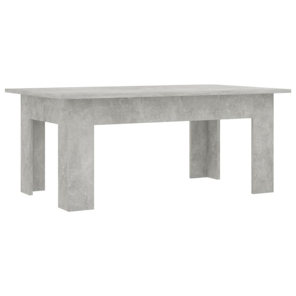 Stolik Kawowy Ława Stół Szary 100x60x42 Do Salonu Do Pokoju 730493