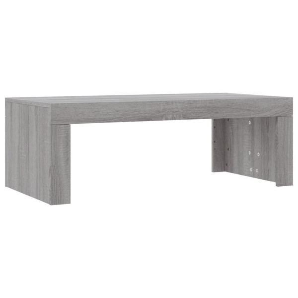 Stolik Kawowy Ława Stół Szary 102x50x36 Do Salonu Do Pokoju 736353