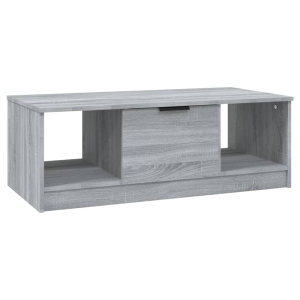 Stolik Kawowy Ława Stół Szary 102x50x36 Przegrody Do Salonu Do Pokoju 735952