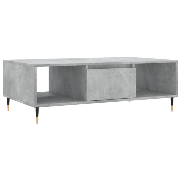 Stolik Kawowy Ława Stół Szary 104x60x35 Przegrody Do Salonu Do Pokoju 738034