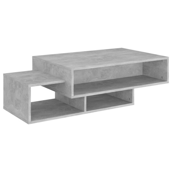 Stolik Kawowy Ława Stół Szary 105x55x32 Do Salonu Do Pokoju 730231