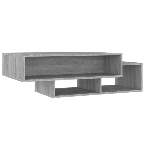 Stolik Kawowy Ława Stół Szary 105x55x32 Przegrody Do Salonu Do Pokoju 730230