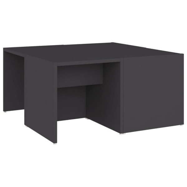 Stolik Kawowy Ława Stół Szary 33x33x33 Do Salonu Do Pokoju 738005