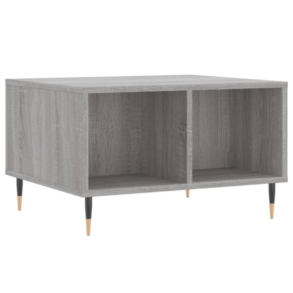 Stolik Kawowy Ława Stół Szary 60x50x36.5 Przegrody Do Salonu Do Pokoju 730051