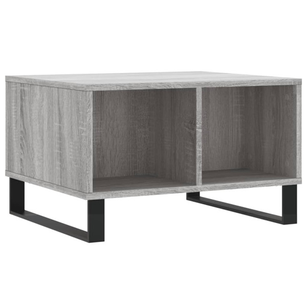 Stolik Kawowy Ława Stół Szary 60x50x36.5 Przegrody Do Salonu Do Pokoju 736326