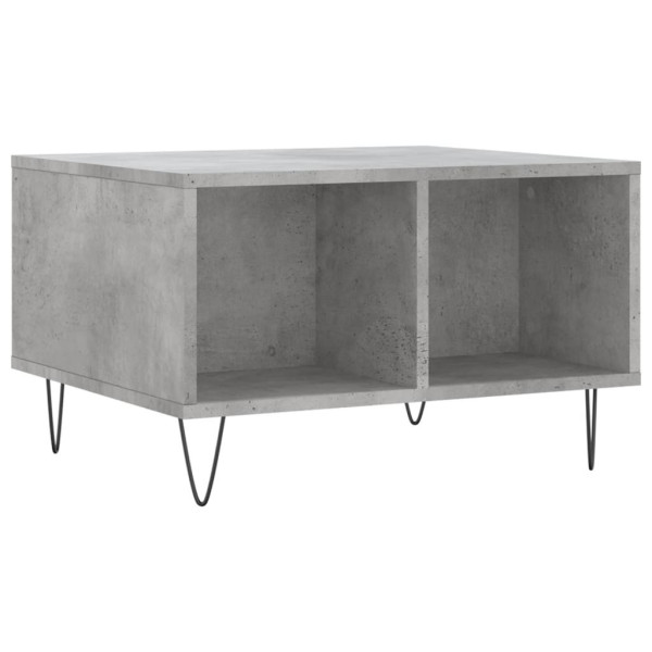 Stolik Kawowy Ława Stół Szary 60x50x36.5 Przegrody Do Salonu Do Pokoju 737969