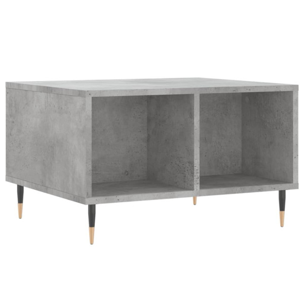 Stolik Kawowy Ława Stół Szary 60x50x36.5 Przegrody Do Salonu Do Pokoju 730015