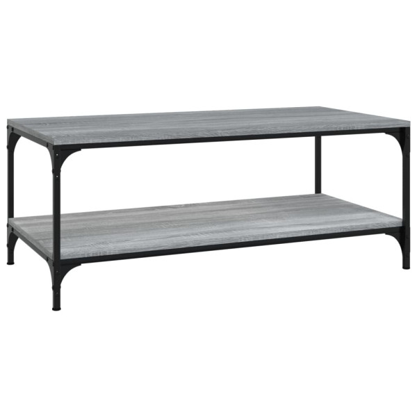 Stolik Kawowy Ława Stół Szary 80x50x40 Do Salonu Do Pokoju 735447
