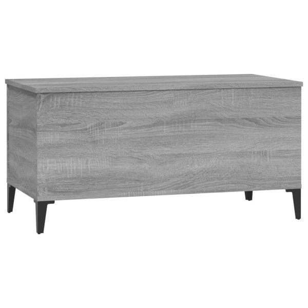 Stolik Kawowy Ława Stół Szary 90x44.5x45 Podnoszony Blat Do Salonu 735328