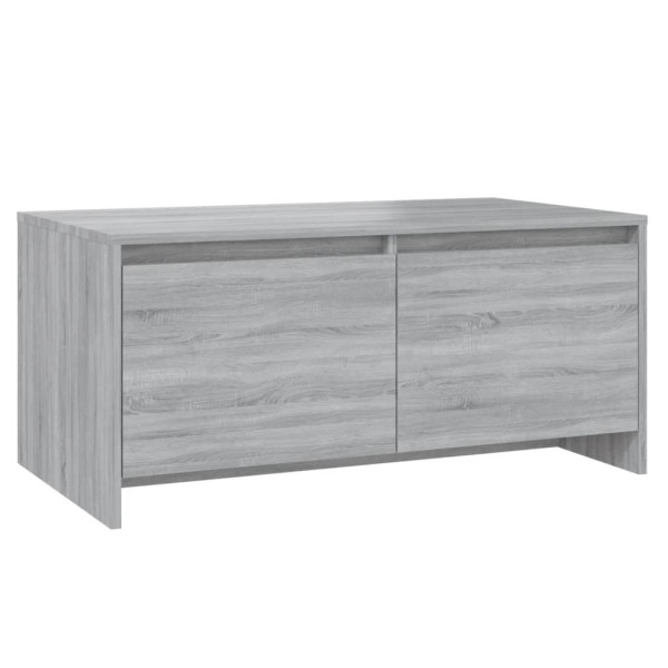 Stolik Kawowy Ława Stół Szary 90x50x41.5 Do Salonu Do Pokoju 735425