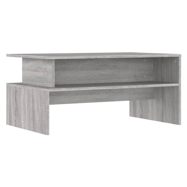 Stolik Kawowy Ława Stół Szary 90x55x42.5 Do Salonu Do Pokoju 731895