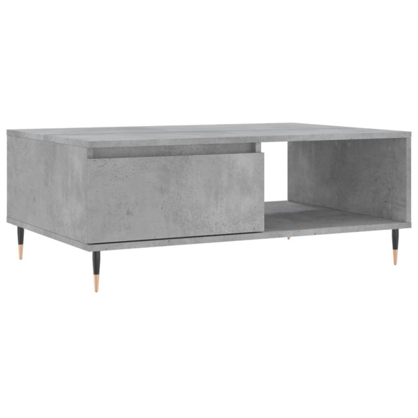 Stolik Kawowy Ława Stół Szary 90x60x35 Do Salonu Do Pokoju 735332