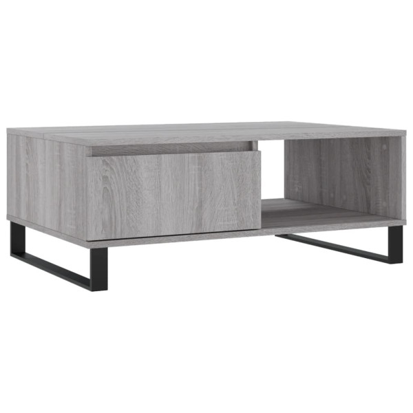 Stolik Kawowy Ława Stół Szary 90x60x35 Do Salonu Do Pokoju 732401
